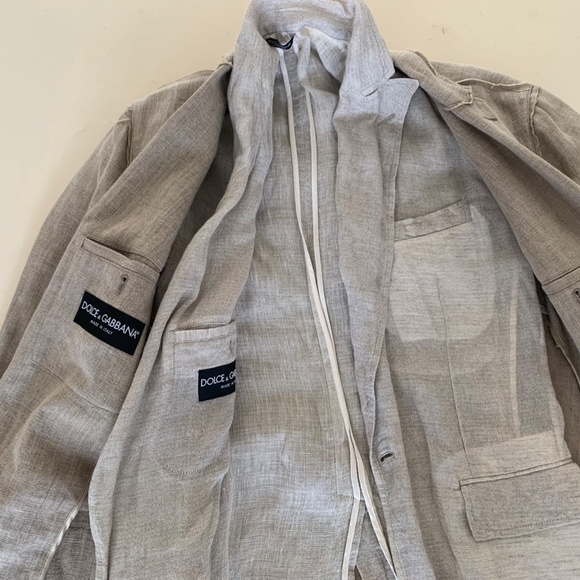 Dolce Gabbana Double Linen blazer size M